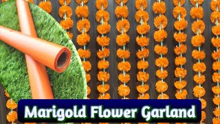 Flower Garland Festival Decoration Ideas Crafter Takshvi [upl. by Arimak943]