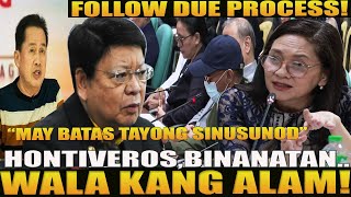 KAKAPASOK LANGCongMarcoletaMatinding Leksyon Sa SenadoraDue Process Dapat SundinAbogado Nagsabi [upl. by Anivel651]