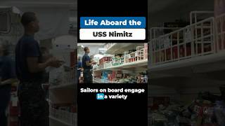 Life Aboard the MASSIVE USS Nimitz Aircraft Carrier [upl. by Ocisnarf288]