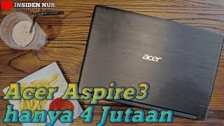 UNBOXING LAPTOP ACER ASPIRE 3  A314 Intel Celeron 14 inci INDONESIA [upl. by Alberta]