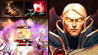 INVOKER vs TINY MID  POWER TREADS  ORCHID BUILD  Dota 2 Invoker [upl. by Nolrak]