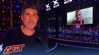 Simon Cowell Breaks Down in TEARS as Nightbirde Returns to Americas Got Talent Live Result Show [upl. by Schargel]