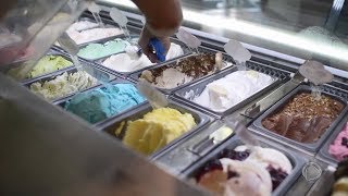 Conheça as diferenças entre o Gelato e os sorvetes tradicionais  Visita Record [upl. by Tahpos739]