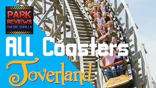 All coasters onride  Toverland 2014  ParkReviews [upl. by Yrebmik]