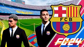 FC 24 Barça Career Mode 14  SENDING SCOUTS TO MAMMA AFRICA [upl. by Zailer395]