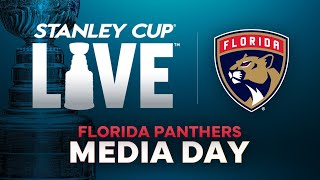 Stanley Cup Final Media Day Florida Panthers [upl. by Aidole]