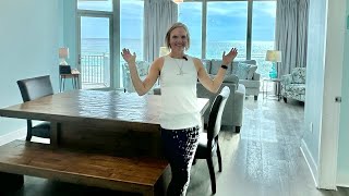 Waterscape A500 Video Tour Best Rated Front Row Beachfront Condo Rental Fort Walton Beach Florida [upl. by Nicholl]