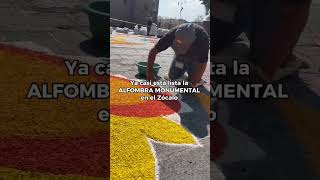 Puebla se pintará de colores y tradición con la “Alfombra Monumental” [upl. by Sartin]