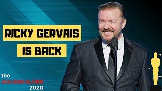 Ricky Gervais to Host Golden Globe 2020 [upl. by Jeramey139]