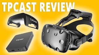 TPCAST Review Testing amp Installation Wireless VR Adapter for HTC Vive [upl. by Elime319]