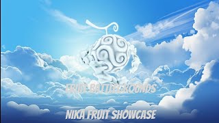 Fruit Battlegrounds Nika Gear 5th Showcase [upl. by Agrippina]