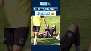 Giocatori del Napoli STREMATI dopo lallenamento di CONTE 😬🥴 [upl. by Ecnatsnok841]