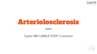 Arteriolosclerosis [upl. by Ihculo326]