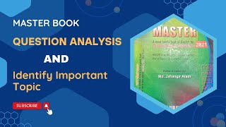 Question Analysis with Identify Important Topics  Master Book  47th BCS bcs bcspreliminary [upl. by Nrubyar]