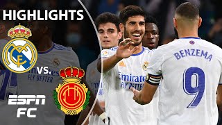 Marco Asensio scores hat trick as Real Madrid thumps Mallorca 61 win  LaLiga Highlights  ESPN FC [upl. by Idona]