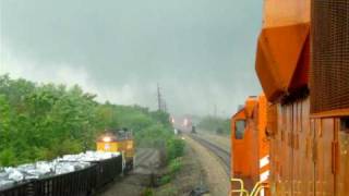 Tornado Chases Train [upl. by Emelina]