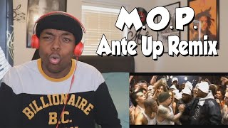 I THINK THEY ROBBED ME MOP  Ante Up Remix ft Busta Rhymes REACTION [upl. by Elcin]