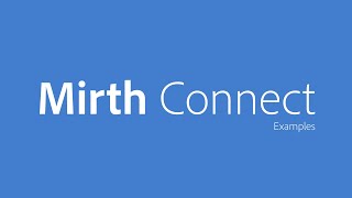 Mirth Connect Examples  Series overview [upl. by Brooks]