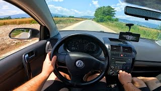 VW Polo 14 TDI 2008 68HP  POV Test Drive [upl. by Talanian]