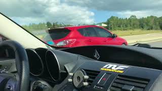 Mazda 3 25 vs Mazdaspeed 3 [upl. by Teriann]