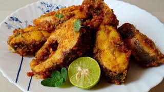 Fish fry  झटपट आणि चमचमीत मासे बनवायची एकदम सोपी पद्धत  मासे फ्राय [upl. by Neroc]