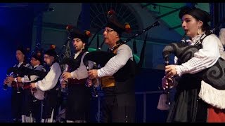 La banda de gaitas Xarabal  Bagpipe Folklore Group from Galicia Spain [upl. by Haldas]