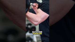 Barbell Curl Mistakes Why Moving Your Elbows is Sabotaging Your Gains bicepsworkout [upl. by Lody]