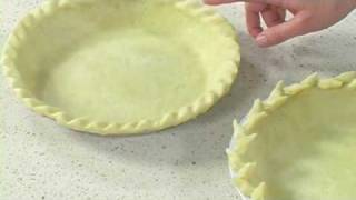 How to Crimp Decorative Pie Crusts [upl. by Larrie]