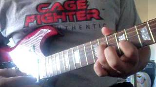 How to play Synyster Gates new live clean solo arpeggio lesson tutorial Pt 1 WITH TABS [upl. by Anyd]