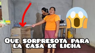 🔴chentona y Licha reciben esta gran sorpresa para su casa😱 [upl. by Lilli]