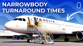 An Intro To Average Turnaround Times For Narrowbody Jets [upl. by Sigler]