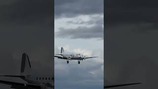 Desert Air Basler BT67  Turbine conversion of Douglas DC3C Landing on Runway 15 SMKANC [upl. by Cordula]