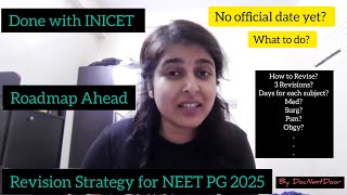 REVISION STRATEGY FOR NEET PG 2025  How to give multiple revisions of all 19 subjects neetpg mdms [upl. by Eluj]