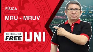 FÍSICA  MRU y MRUV CICLO FREE [upl. by Whetstone421]