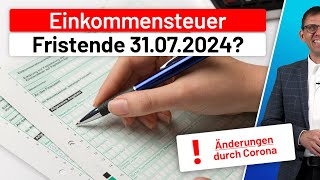 Steuererklärungen 2023 amp 2022  Fristen und Termine  Fristverlängerung amp Verspätungszuschlag [upl. by Brinson503]