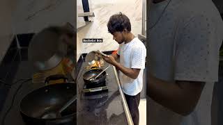 You Will Definitely Relate With This 😂bachelor funny comedy student cooking [upl. by Nonnarb]