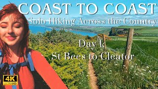 Coast to Coast Solo Hiking Across the Country  Day 1 4K [upl. by Ynaffik]