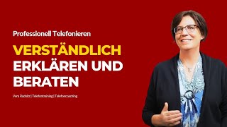 Richtig verhalten am Telefon  Gesprächsphase 3 Lösung suchen steuern verständlich beraten [upl. by Salman]