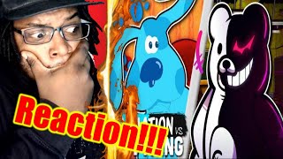 Blue vs Monokuma  Rap Battle Eddies Rap Channel  DB Reaction [upl. by Varien]