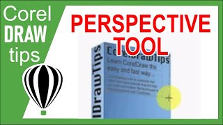 Using text perspective in CorelDraw [upl. by Chrotoem660]