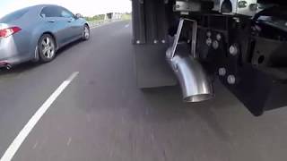 GSL DPF back 4quot vs standard exhaust 79 series Landcruiser [upl. by Pish627]