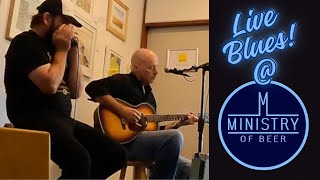 quotWhiskey n Womenquot Live Blues at the Ministry of Beer with Tim Sheehan on Harmonica [upl. by Milicent]