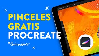 5 PacksSets de Pinceles GRATIS para PROCREATE [upl. by Onofredo]