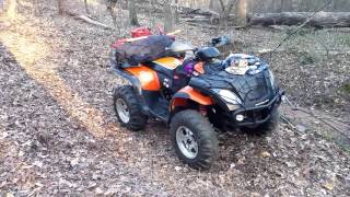 Review of LINHAI BIGHORN ATV for QuadCrazy forums [upl. by Nyved983]