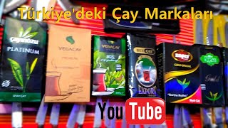 ❤️Türkiye’deki Çay Markaları ✅Çayınözü Çay ✅Vega Çay ✅Beyçay ✅Zafer Çay ✅Rizem Gold Çay [upl. by Orestes]