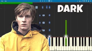 Dark Theme Song  Piano Tutorial  Netflix Apparat  Goodbye [upl. by Liek354]