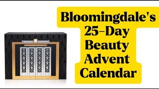 Bloomingdales 25 days beauty advent calendar [upl. by Eilliw]