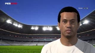 PES 16 RONALDINHO FACE  BY PESTYLES [upl. by Diarmid207]