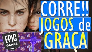 CORRAM EPIC MALUCA NOVO JOGO de GRAÇA por 24 HORAS PARA RESGATE na EPIC GAMES STORE PC [upl. by Yarvis732]