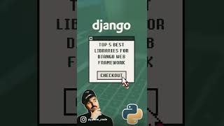 Django web framework  TOP 5 packages you should know [upl. by Naneek]